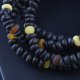 Raw multicolored beads bracelet